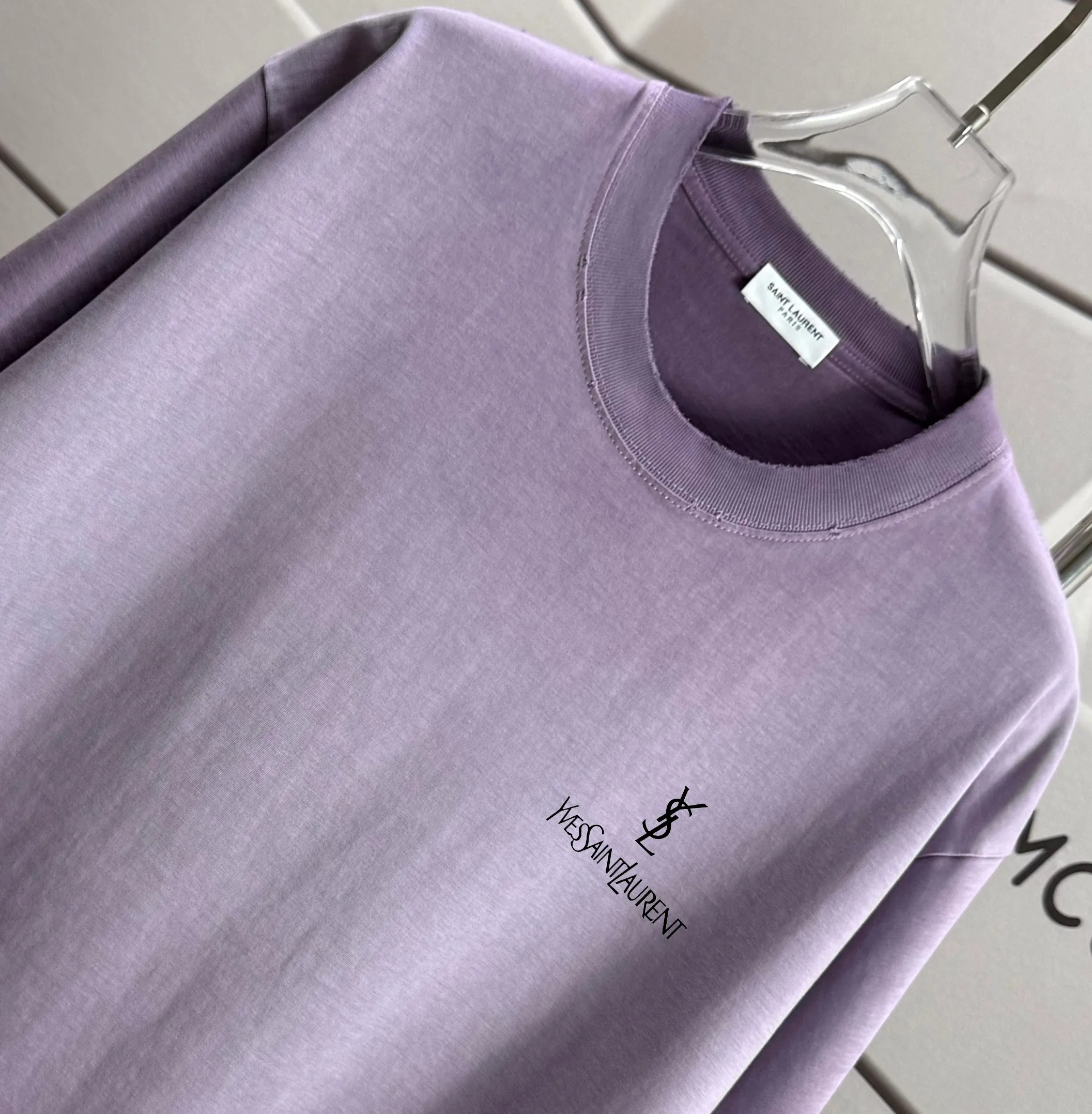 # YS* * 2025 New Arrival 320 tee Same Style : Purple Size :S M L XL XXL Size： S （90-130 ） M （120-150 ） L （140-165 ） XL （160-180 ） XXL （180-210 ）